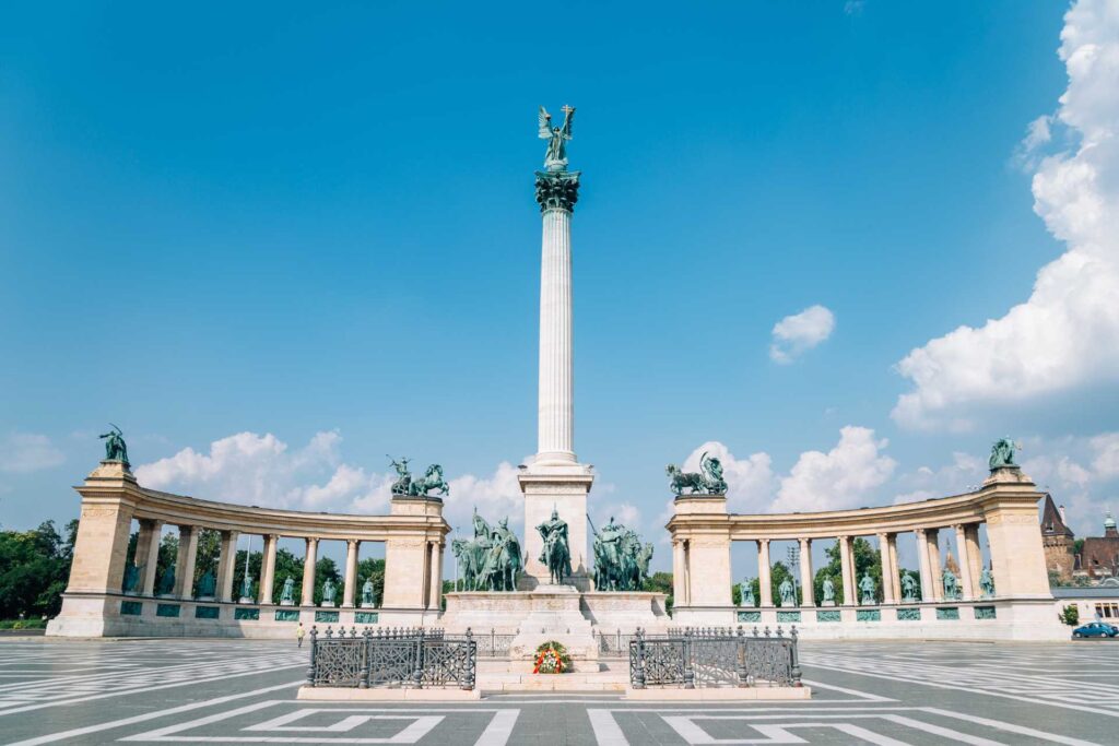 Najciekawsze atrakcje w Budapeszcie — Plac Bohaterów