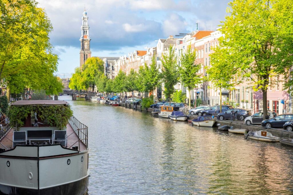 Najciekawsze atrakcje w Amsterdamie — Prinsengracht