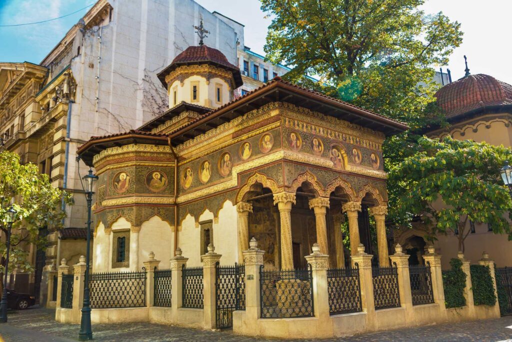 Najciekawsze atrakcje w Bukareszcie — Monaster Stavropoleos