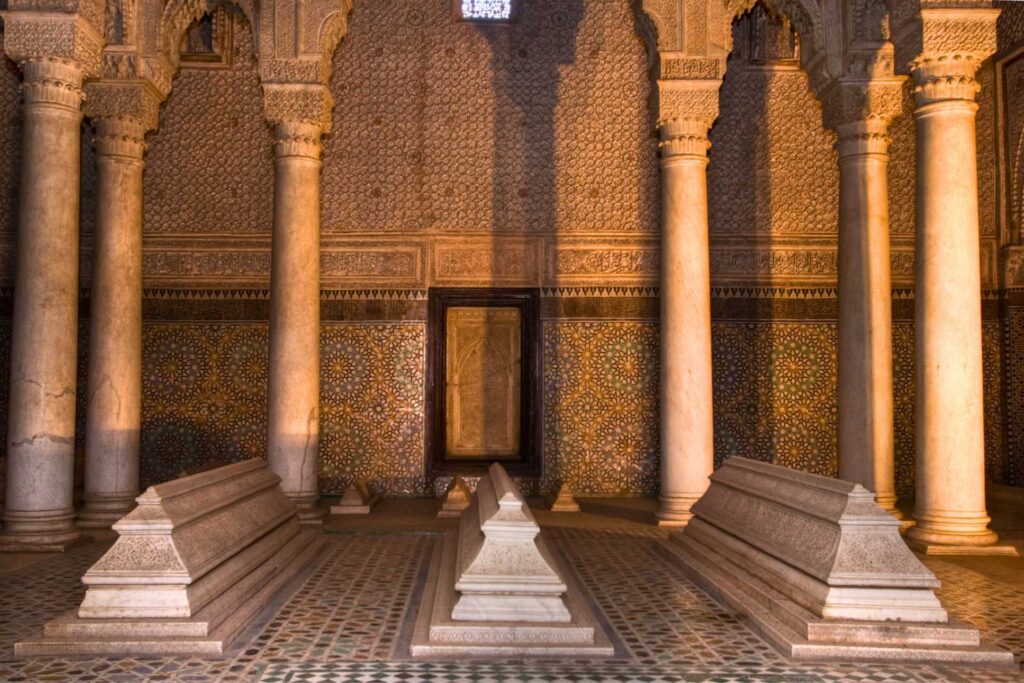 Najciekawsze atrakcje w Marrakeszu — Nekropolia Sadytów