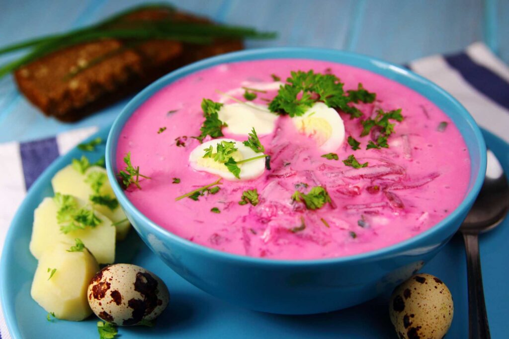 Co zjeść na Litwie — Chłodnik litewski