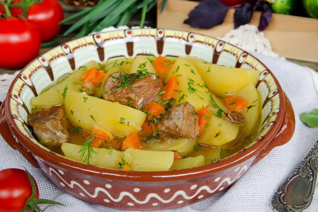 Co zjeść w Macedonii — Turli tava