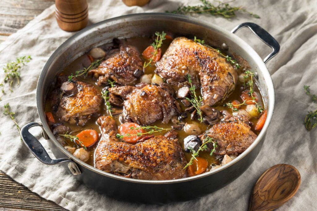 Co zjeść we Francji — Coq au vin