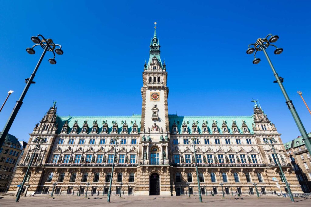 Hamburg na weekend — Ratusz w Hamburgu