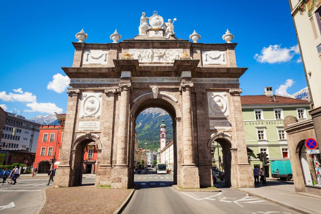 Łuk Triumfalny (Triumphpforte) w Innsbrucku