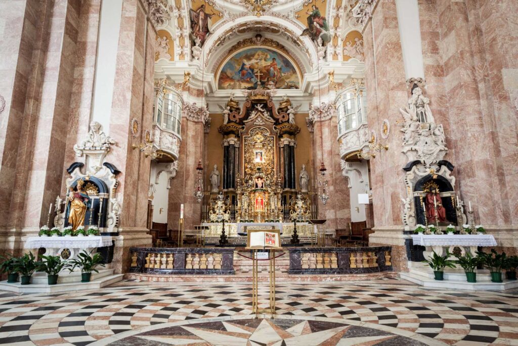 Wnętrze Katedry św. Jakuba