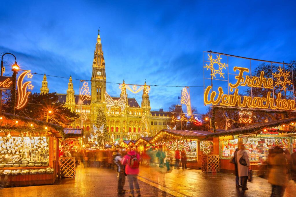 Jarmark bożonarodzeniowy w Wiedniu