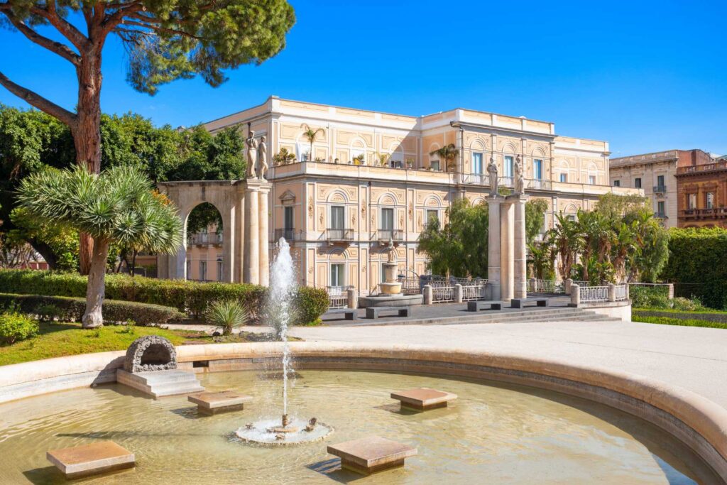 Co warto zobaczyć w Katanii — Villa Bellini