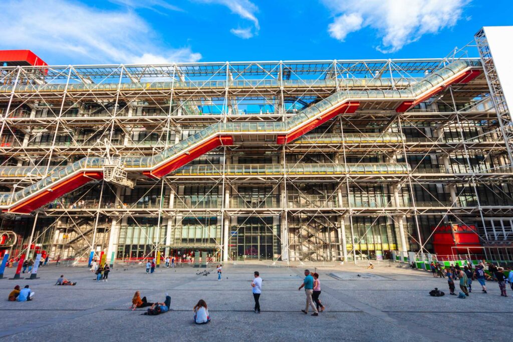 Najciekawsze atrakcje w Paryżu — Centrum Pompidou