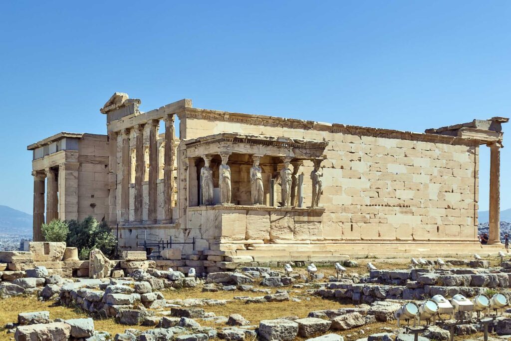 Najciekawsze atrakcje w Atenach — Erechtejon