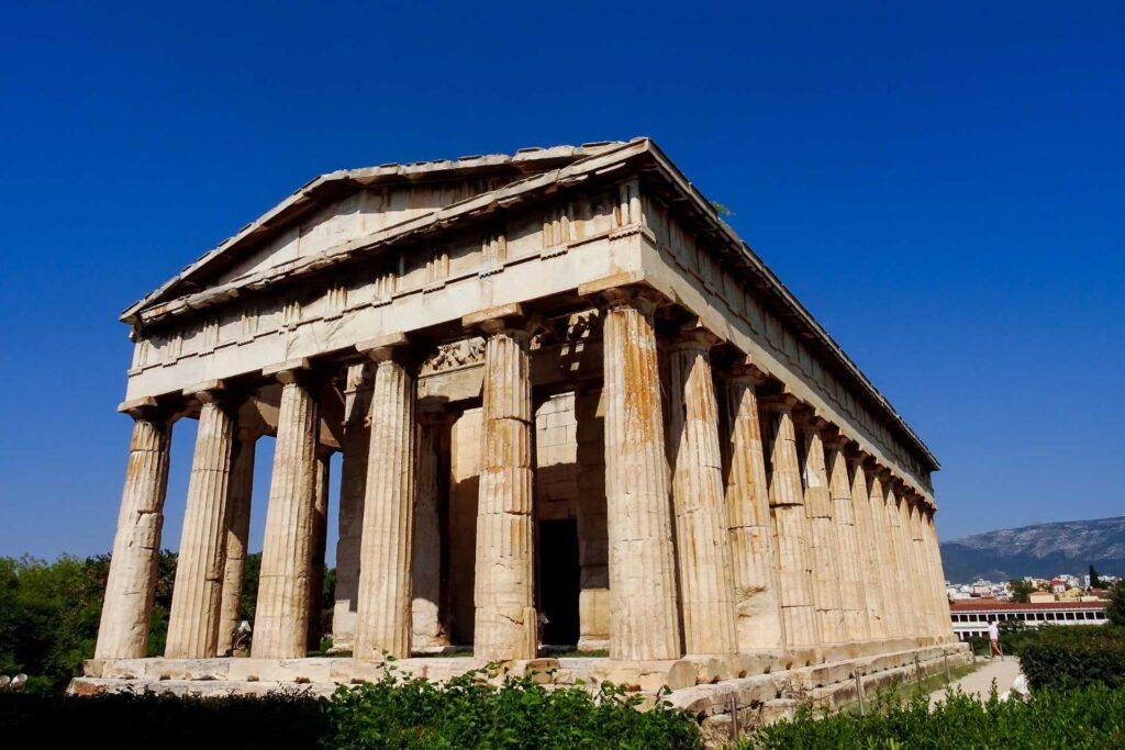 Najciekawsze atrakcje w Atenach — Świątynia Hefajstosa
