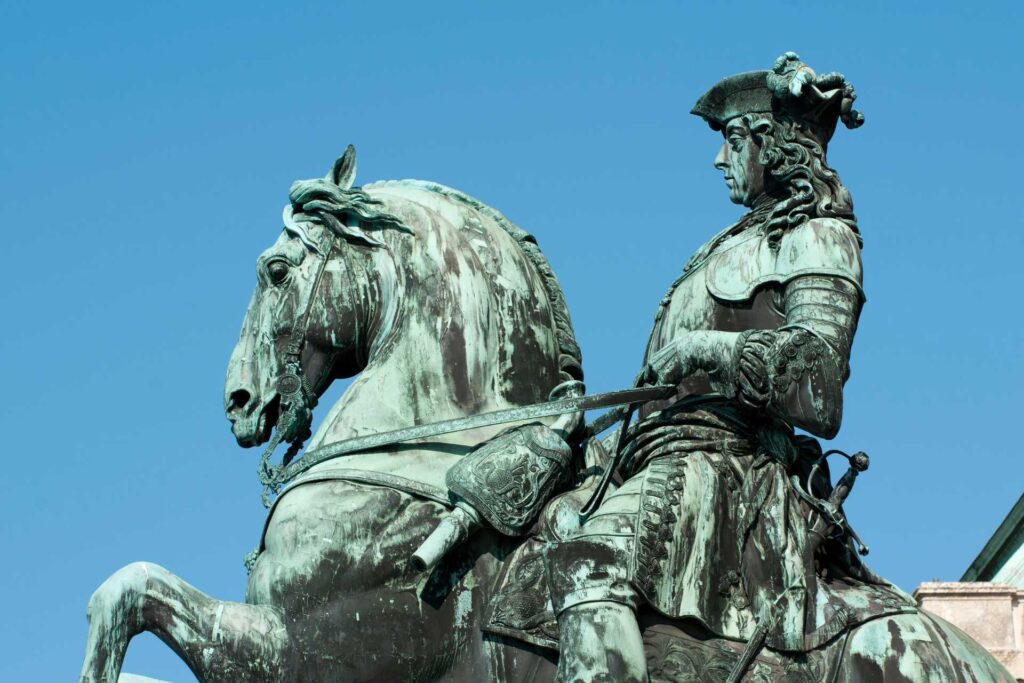 Najciekawsze atrakcje w Wiedniu — Konny posąg Eugeniusza Sabaudzkiego w Hofburgu