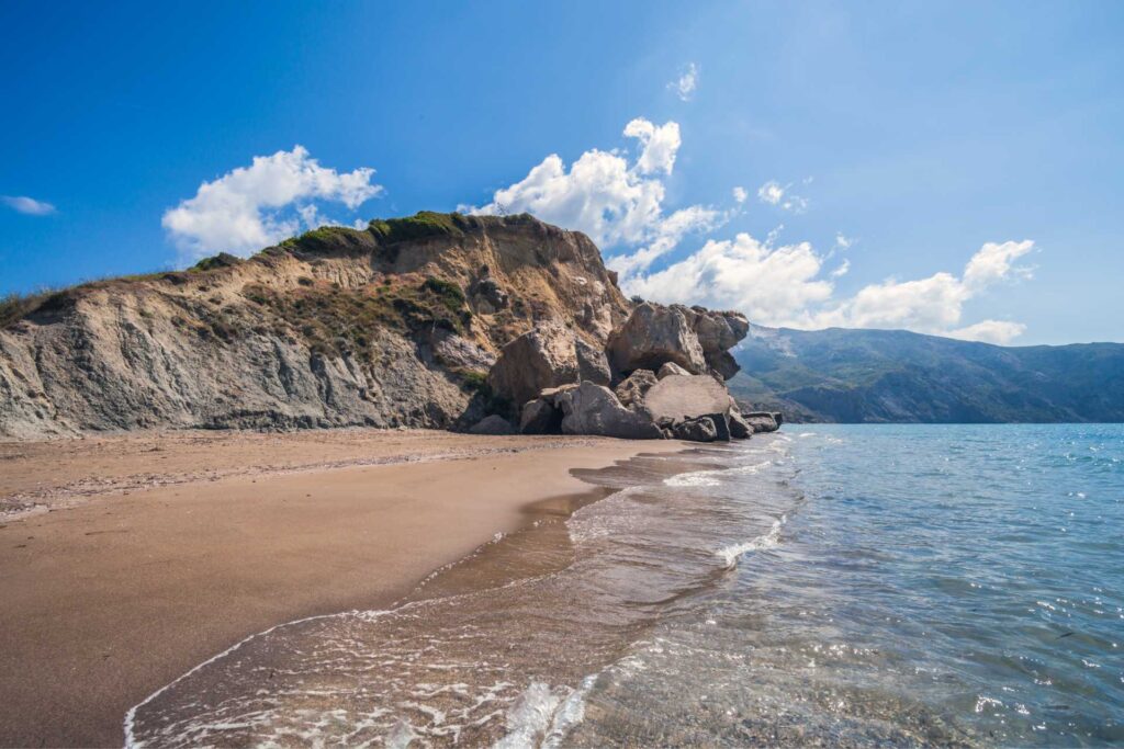 Najpiękniejsze plaże na Zakynthos — Kalamaki Beach