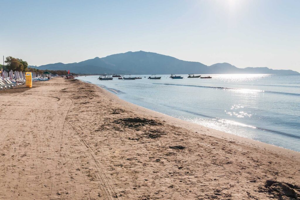 Najpiękniejsze plaże na Zakynthos — Tsilivi Beach