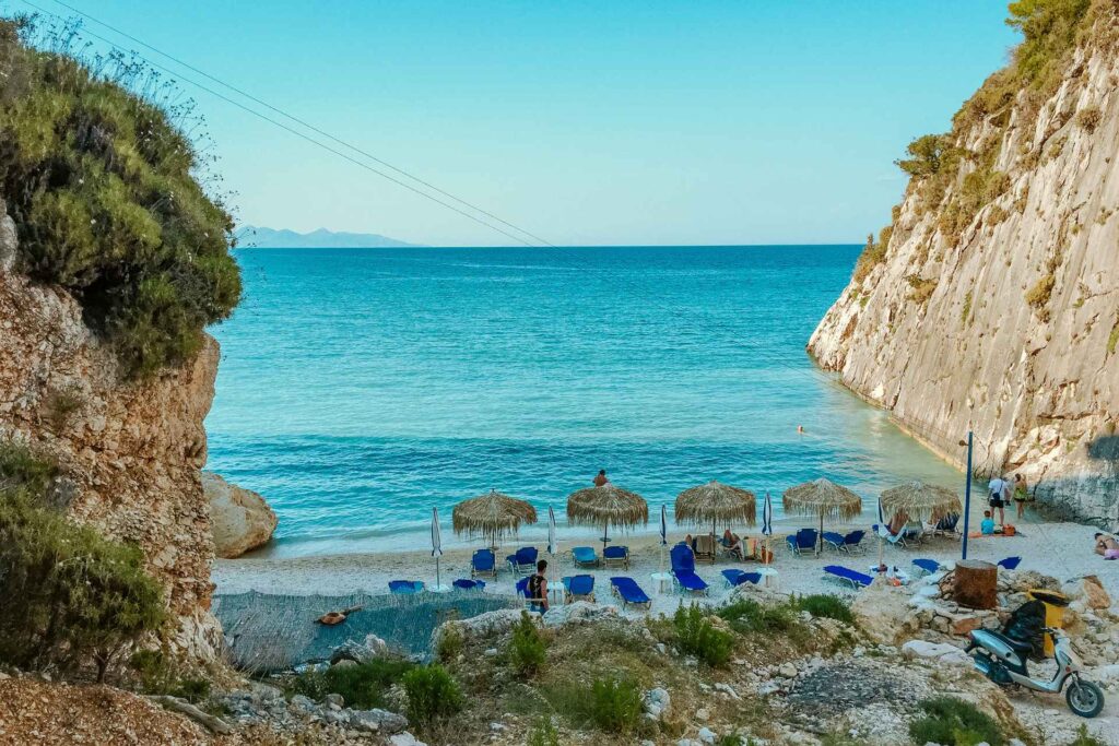 Najpiękniejsze plaże na Zakynthos — Xigia Beach