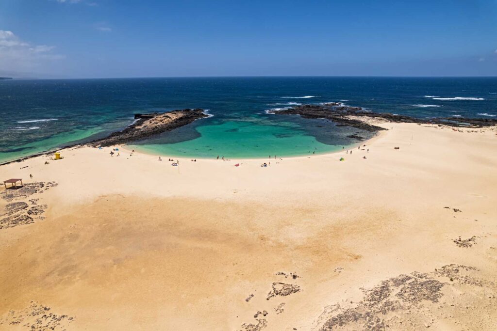 Najpiękniejsze plaże na Fuerteventurze — Playa de la Concha