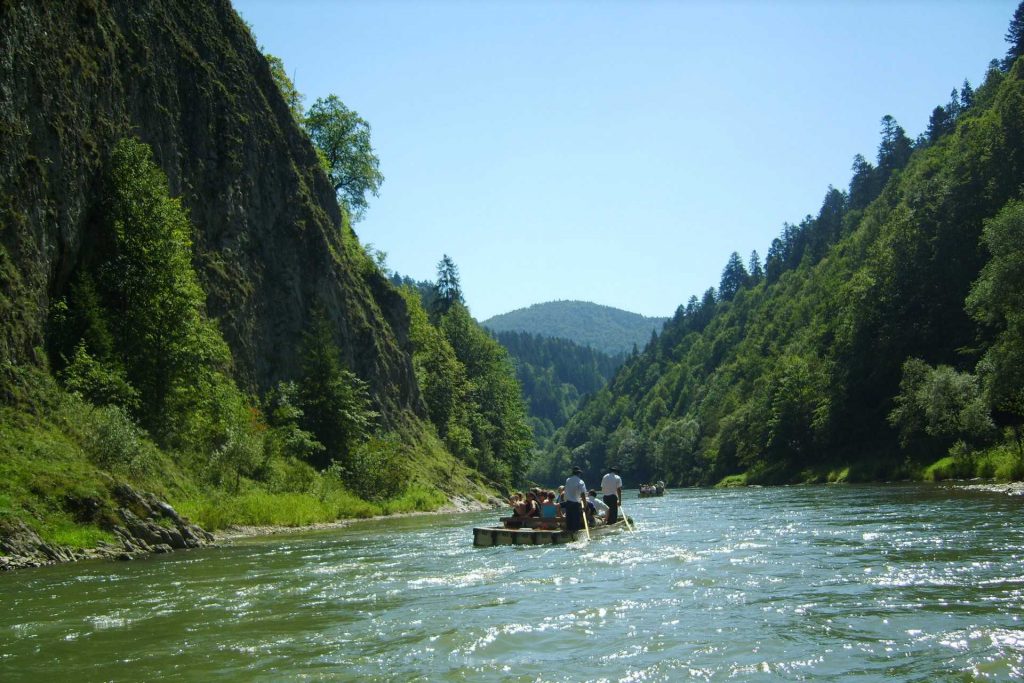Pieniny - spływ przełomem Dunajca