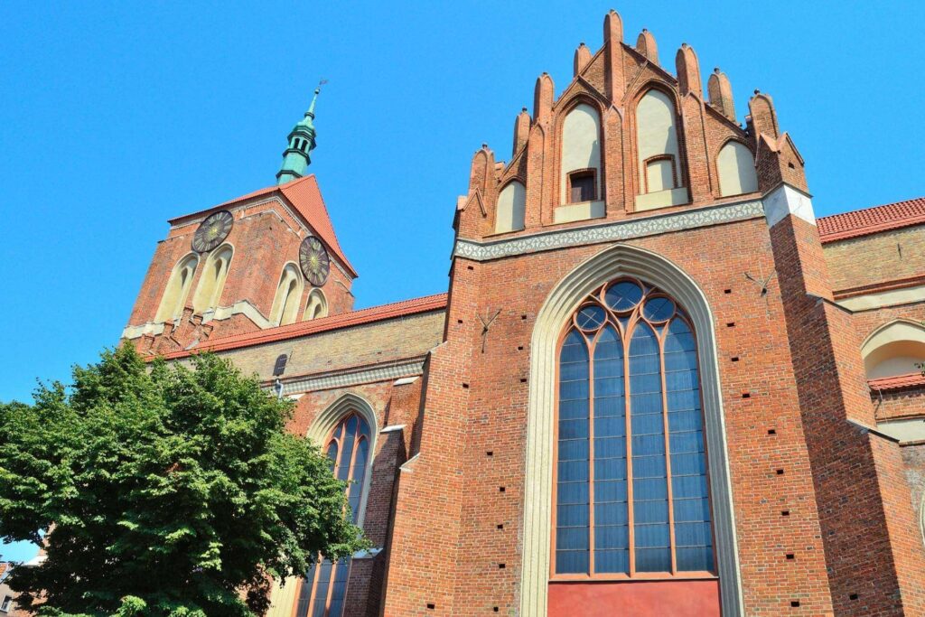 stare miasto w gdańsku kościół św. jana