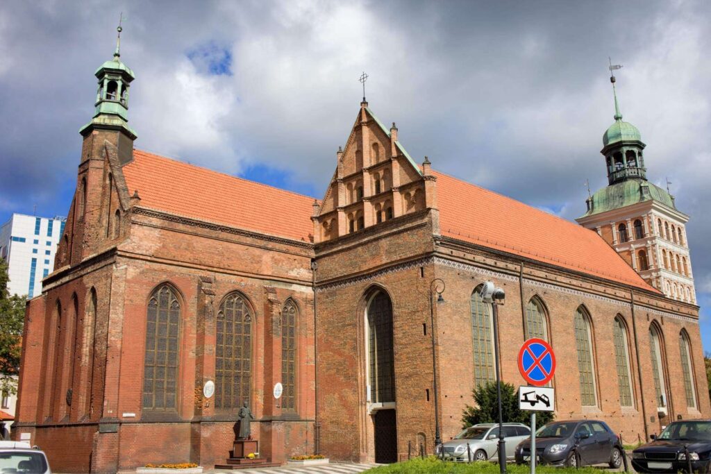 stare miasto w gdańsku kościół św. brygidy