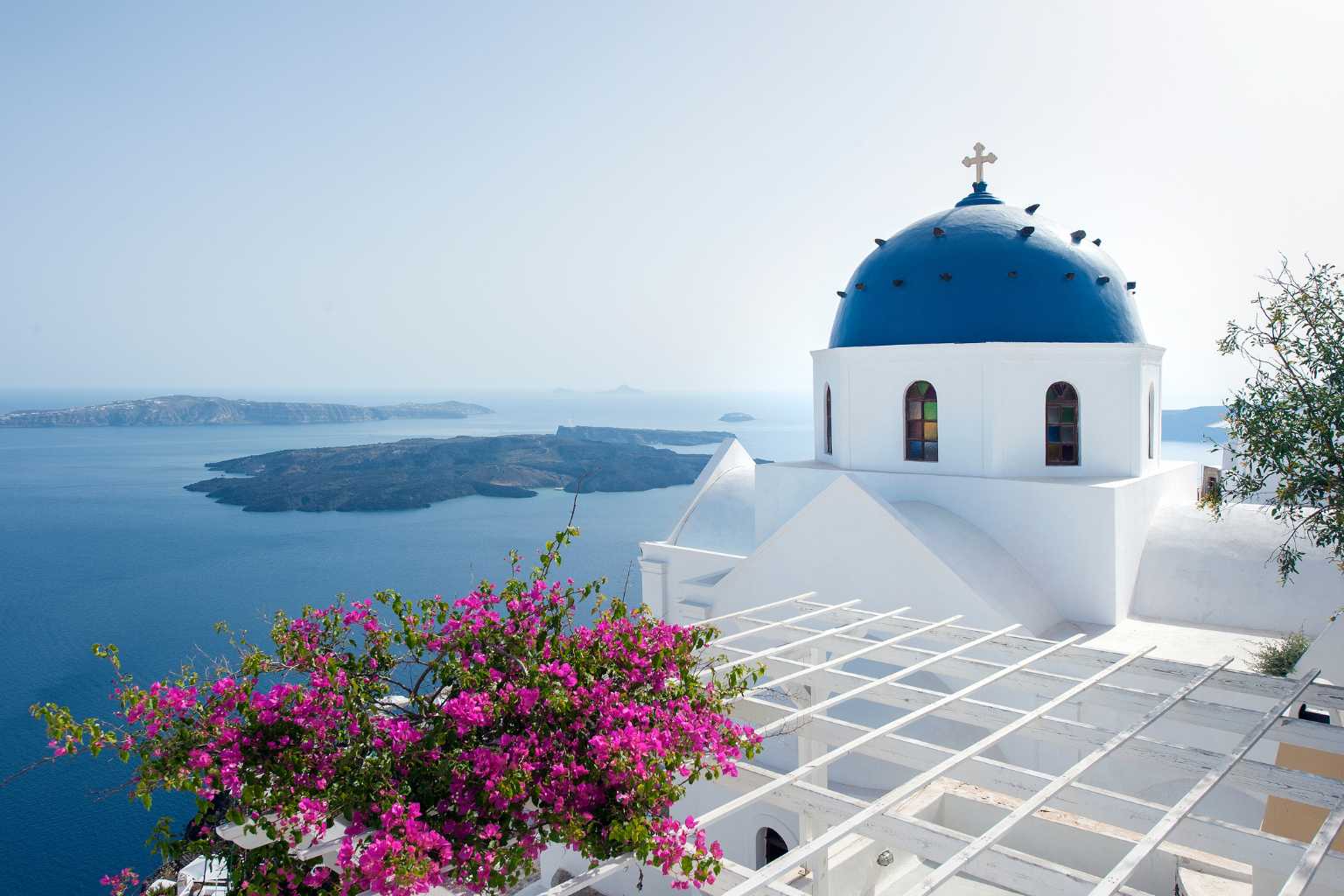 wakacje na santorini
