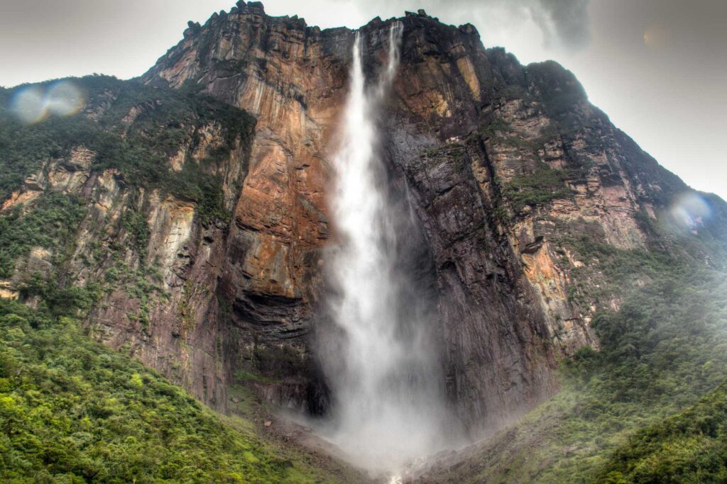 Wakacje w grudniu w Wenezueli — Wodospad Salto Ángel