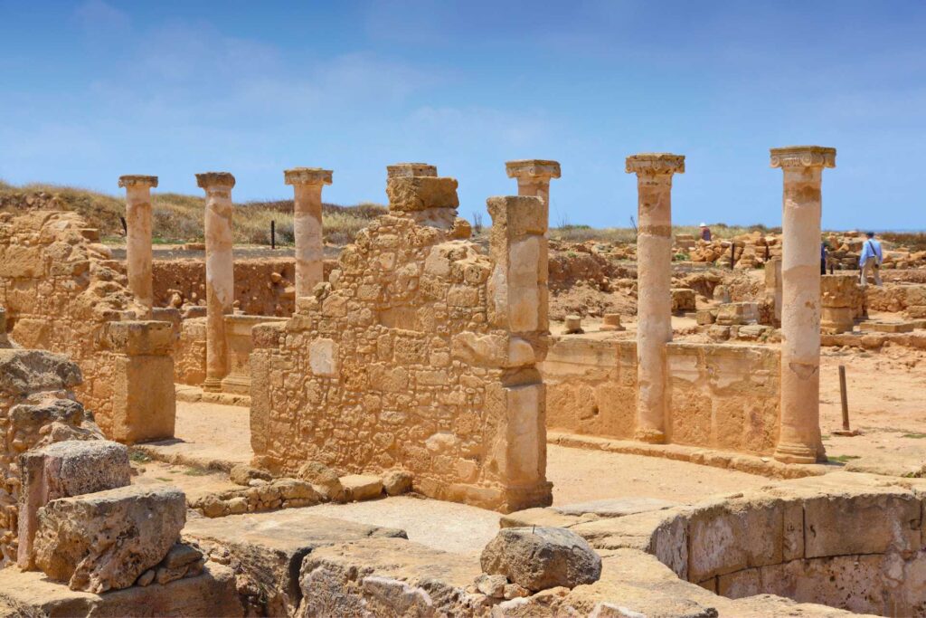 Wakacje w maju na Cyprze — Stanowisko archeologiczne w Pafos