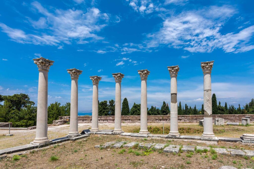 Wyspa Kos na wakacje w sierpniu — Asklepiejon