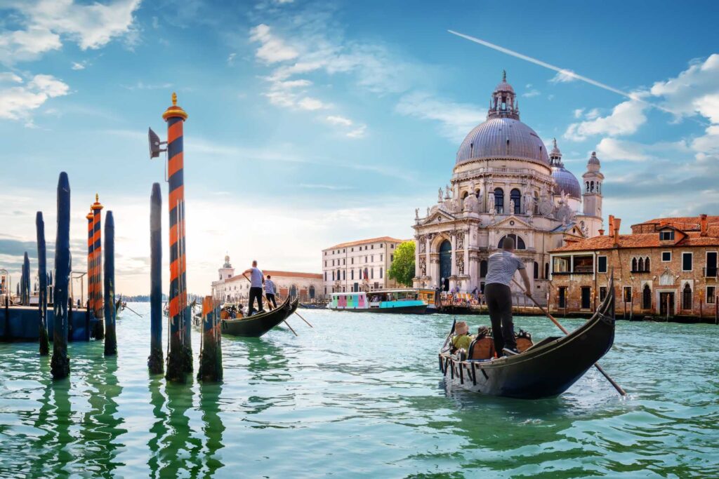 Włochy na wakacje we wrześniu 2023 — Canal Grande w Wenecji