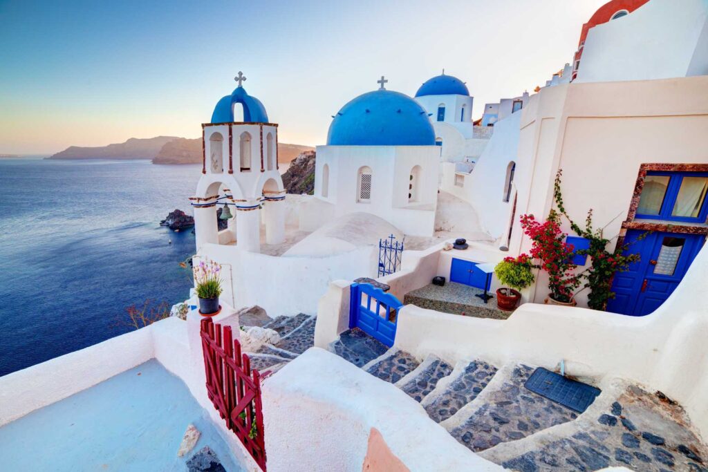 Wakacje we wrześniu na Satnorinii — Oia