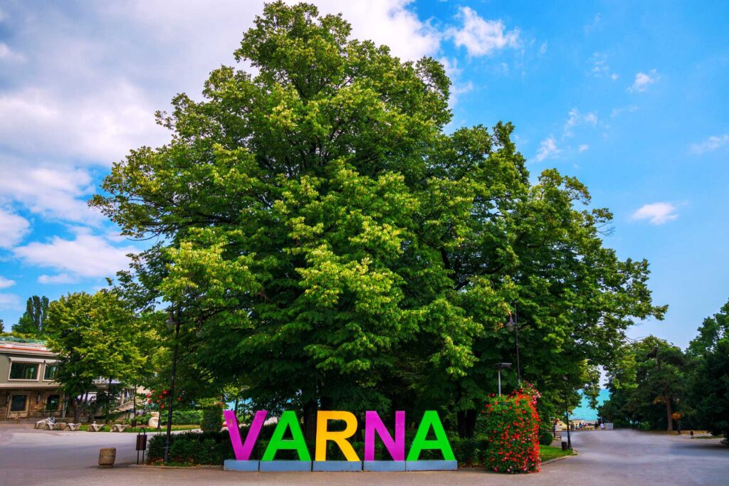 Park Nadmorski w Warnie