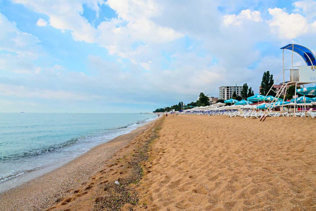 Plaża w Złotych Piaskach